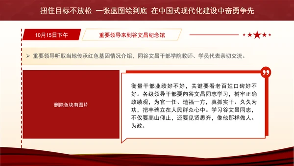 2024年福建考察学习扭住目标不放松一张蓝图绘到底党课PPT课件