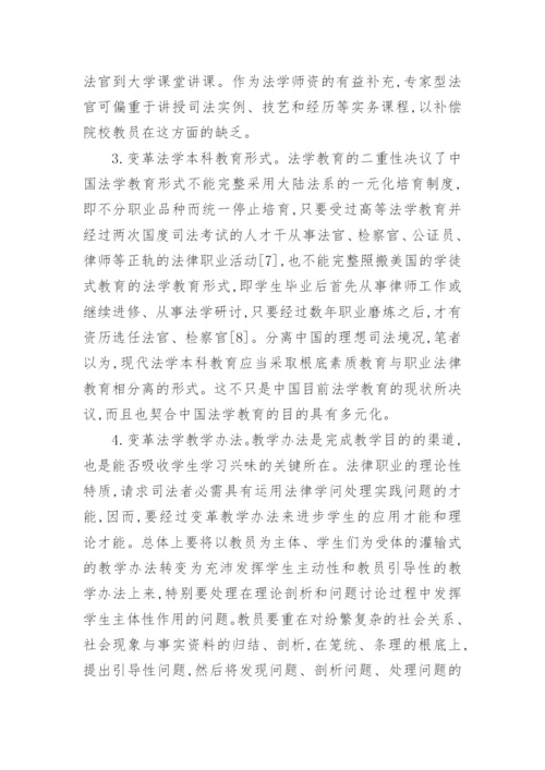 法律职业化背景下高职法学教学方法探讨论文.docx