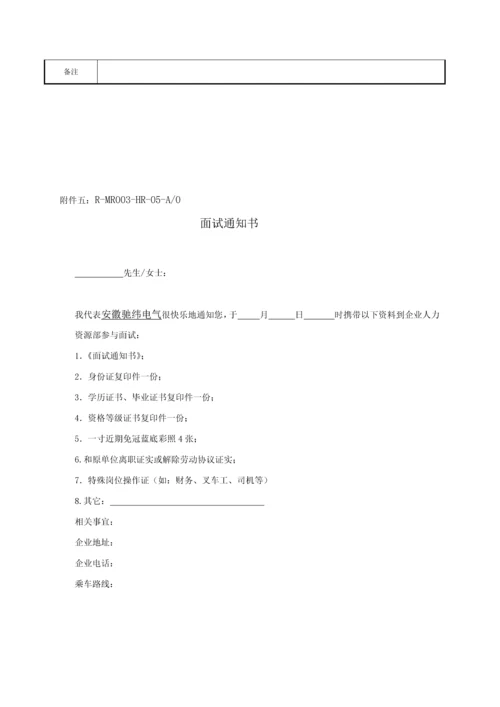 HR招聘面试管理新规制度.docx