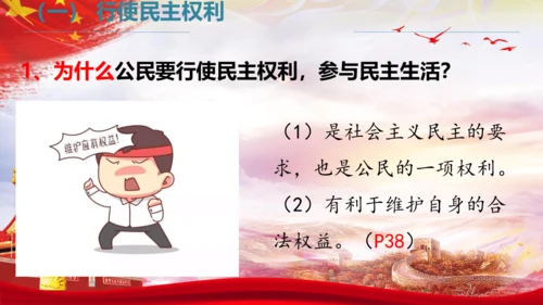 3.2《参与民主生活》  课件(共30张PPT)