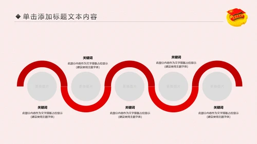 2019五四青年节共青团团委总结汇报PPT模板