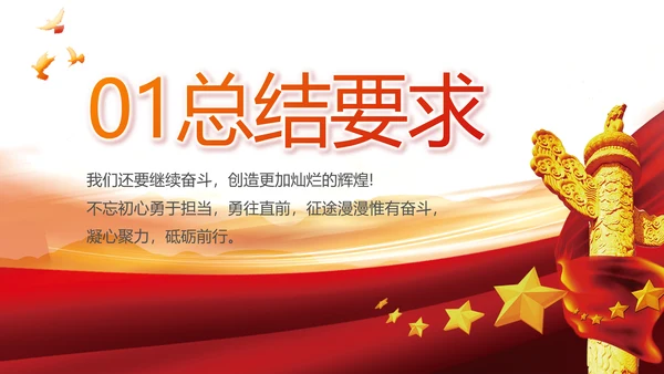七一讲话党课党史学习教育动态PPT