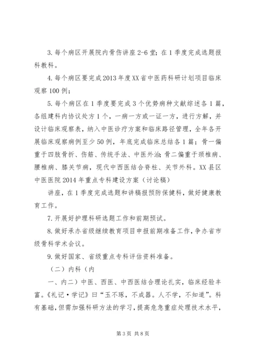 重点专科建设实施方案 (4).docx