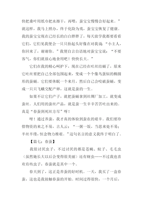 三年级春蚕作文.docx