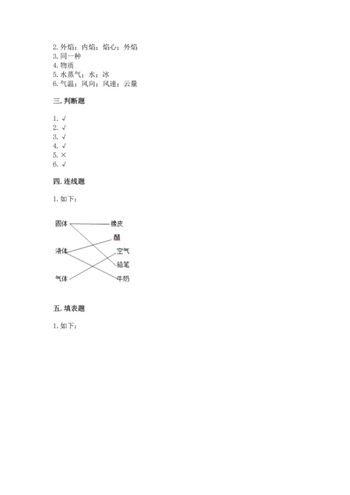 教科版三年级上册科学期末测试卷加解析答案.docx