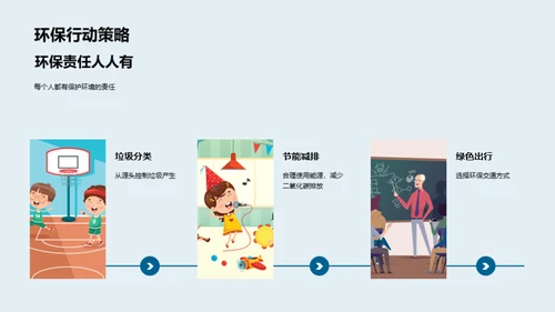 环保行动，我为地球加油