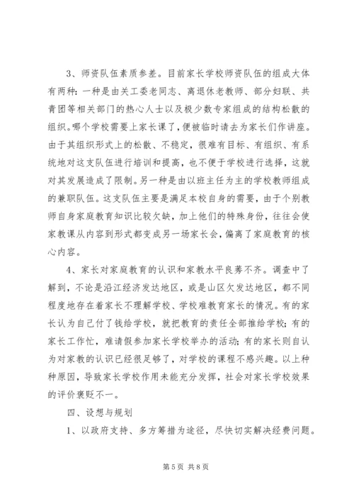 学校调研情况的报告.docx