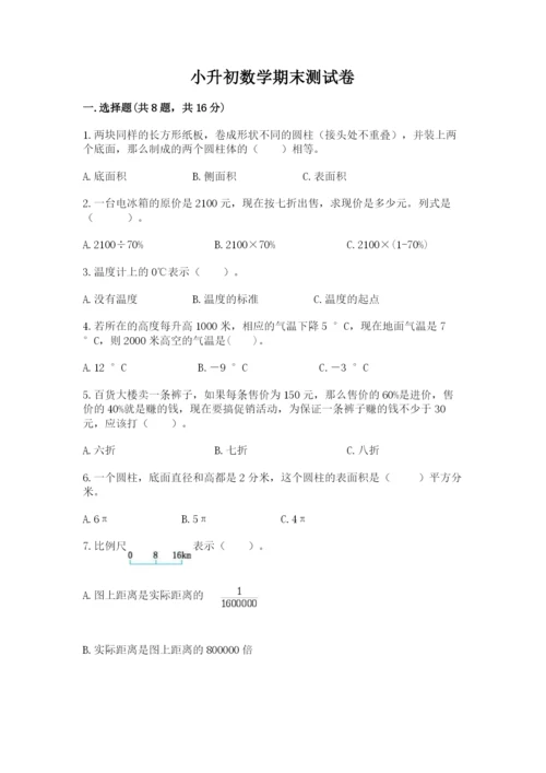 小升初数学期末测试卷【b卷】.docx