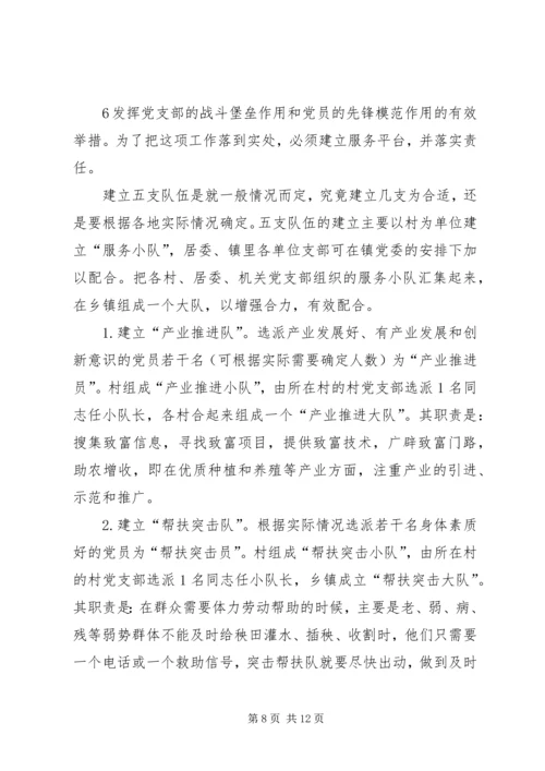 服务型党支部活动开展情况报告 (4).docx