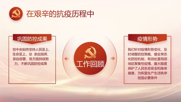 党支部党史学习党课工作总结动态PPT