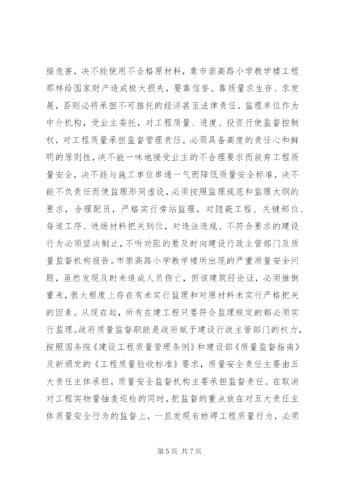 在建设工程质量安全工作会议上的讲话 (2).docx