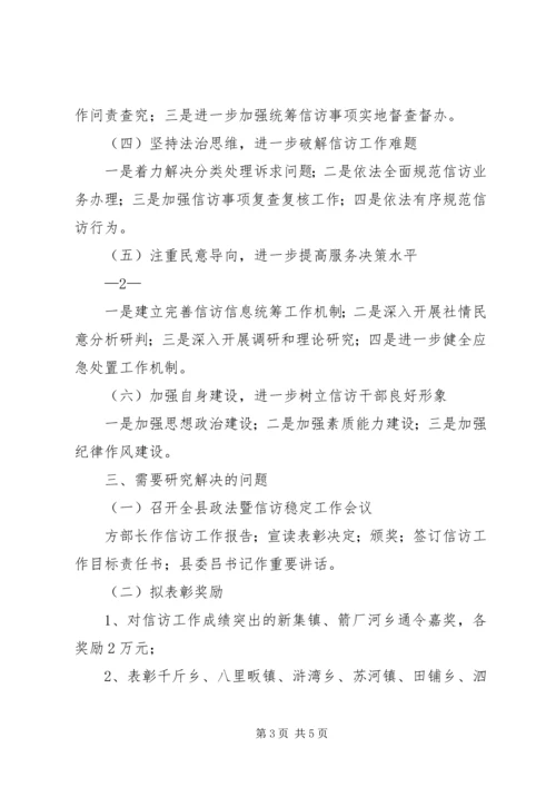 人大常委会信访情况工作汇报.docx
