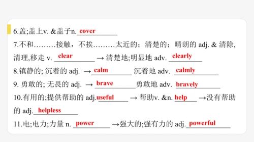 Module12 Help期末模块复习课件-外研版八年级上册