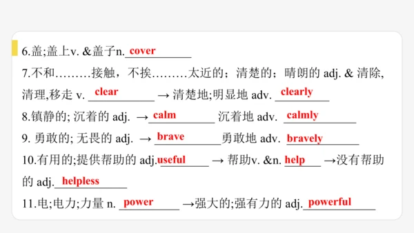Module12 Help期末模块复习课件-外研版八年级上册