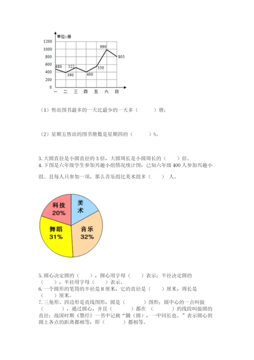 2022六年级上册数学期末考试试卷及答案【真题汇编】.docx