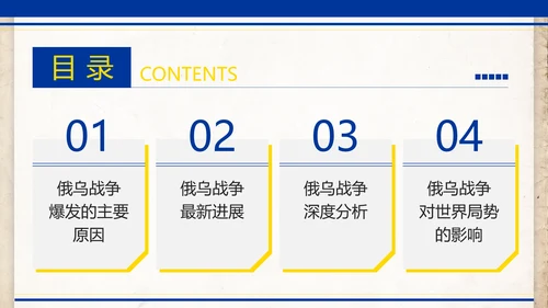 俄乌冲突专题教学解读PPT模板