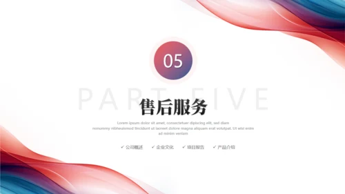 追求卓越共创未来产品发布会通用PPT模板