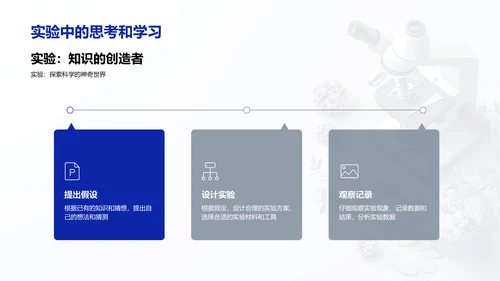 科学知识教学PPT模板