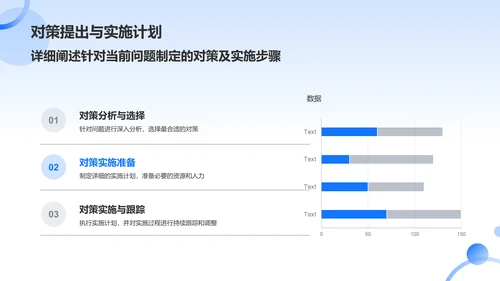 蓝色商务组会汇报PPT模板