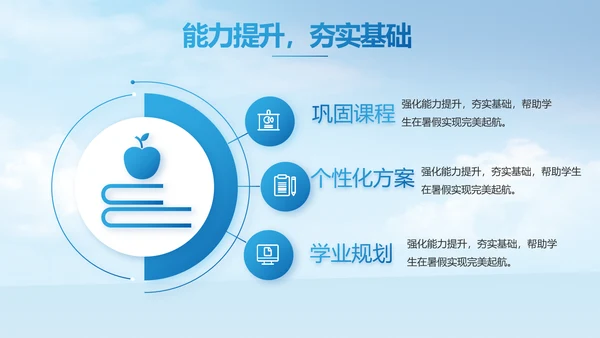 蓝色大气新教师入职培训动态PPT