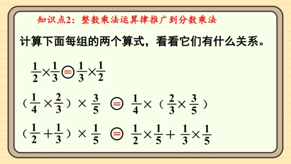 人教版六上第一单元第6课时  分数混合运算和简便运算 课件