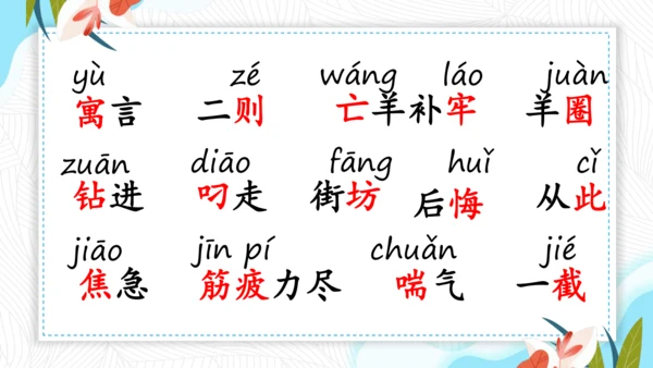12《寓言二则》（第一课时）  课件
