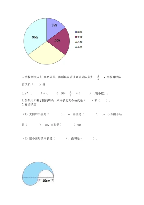 人教版六年级上册数学期末测试卷【新题速递】.docx