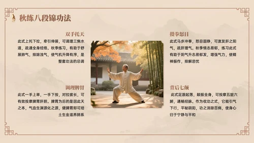 棕色系中国风中医课堂PPT模板