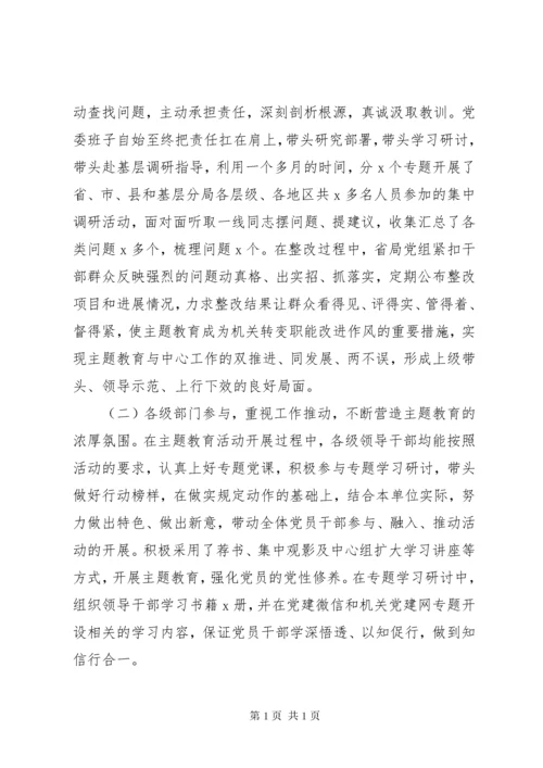 党员主题教育总结材料.docx