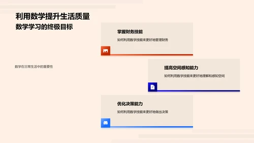 数学学习实用策略PPT模板