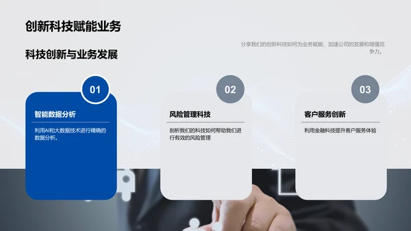 金融科技的未来路径PPT模板