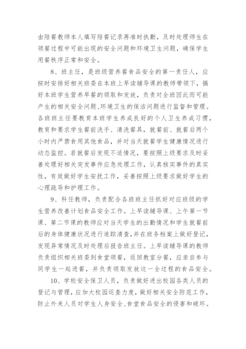 初中学生营养餐食品安全管理制度.docx