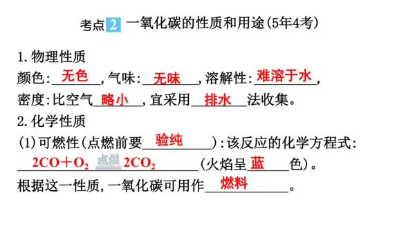 第六单元  碳和碳的氧化物 期末复习课件(共36张PPT)-2023-2024学年九年级化学人教版上