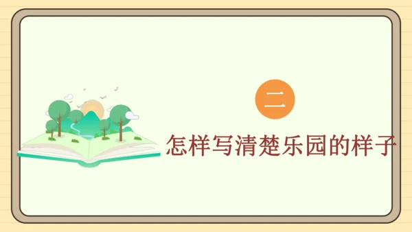 统编版语文四年级下册2024-2025学年度第一单元习作：我的乐园（课件）