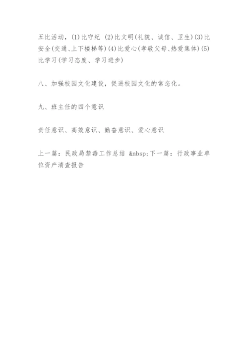 小学班主任工作会议记录.docx