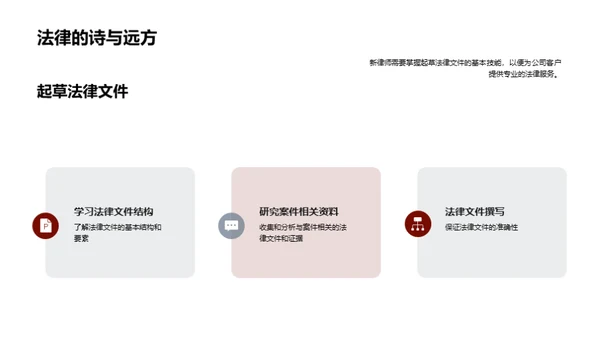 律师新篇章