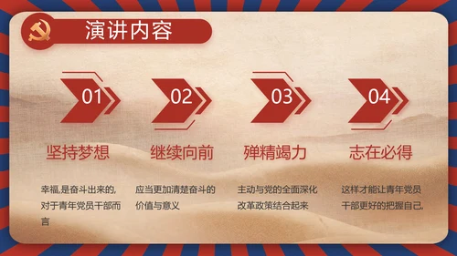 青春正能量团委五四青年节共青团PPT动态模板