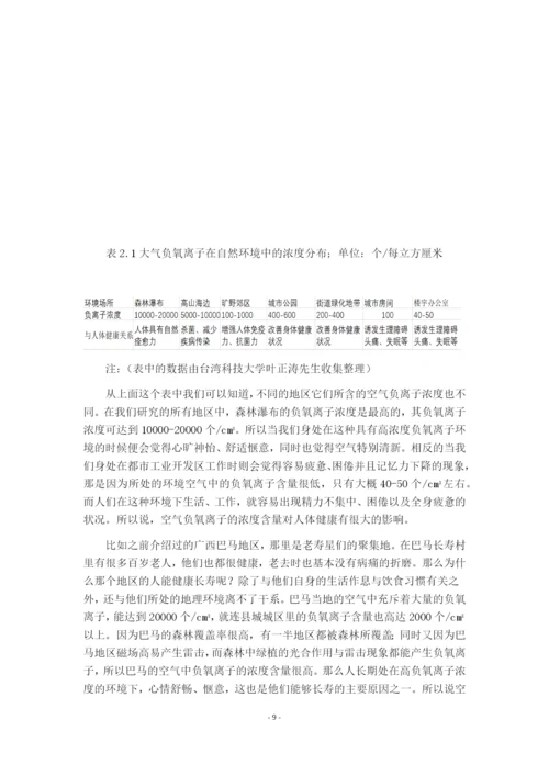 7988442_丁淑梅_负氧离子功能涂料研究进展_毕业论文二稿丁淑梅新.docx