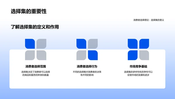 消费者选择理论讲解