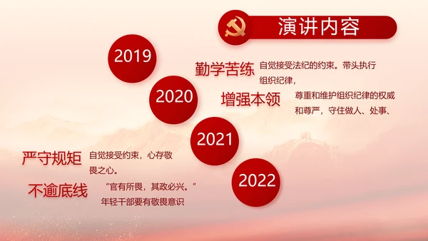 红色革命党史学习教育工作总结PPT