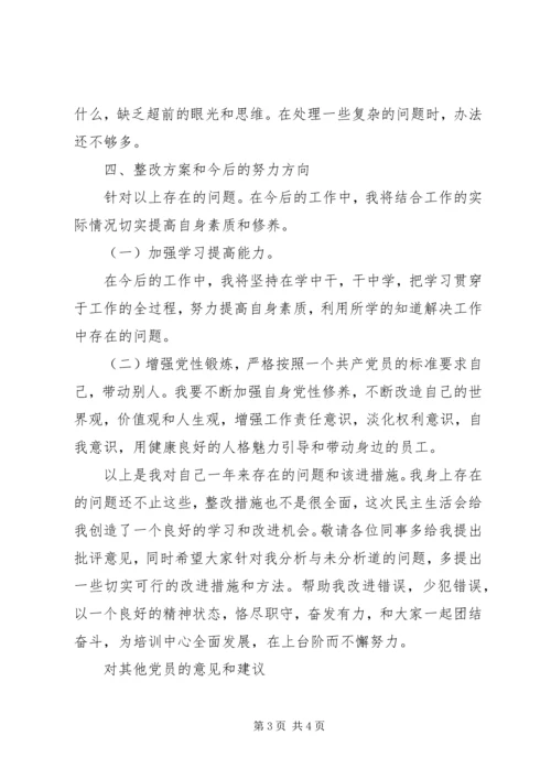 书记党性分析工作报告.docx