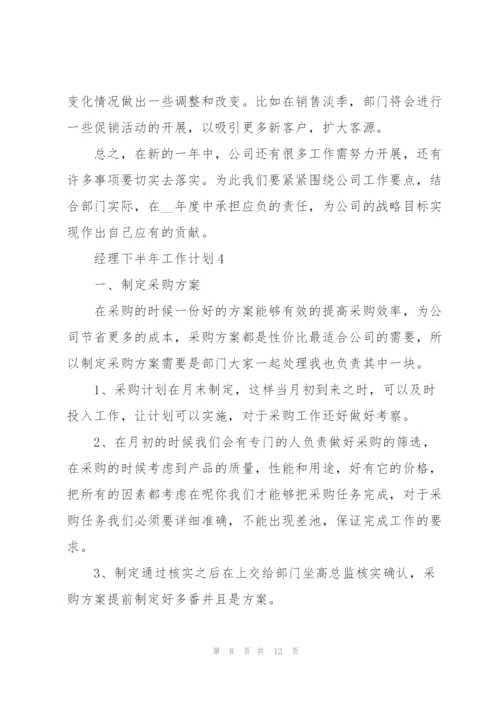 经理下半年工作计划5篇.docx