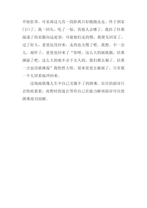 雨给我的启示作文.docx