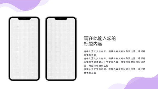 互联网项目商业计划书通用PPT模板