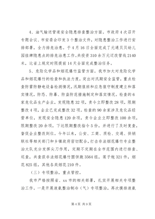 人民政府安全生产委员会办公室工作总结.docx