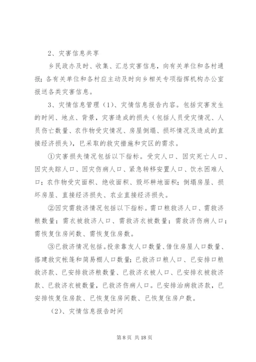 乡镇自然灾害救助应急预案 (4).docx