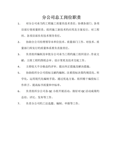 分公司岗位职责.docx