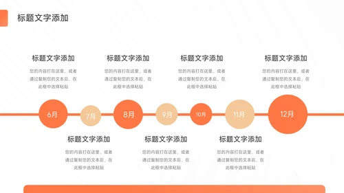 橙色简洁人物志员工转正答辩PPT模板