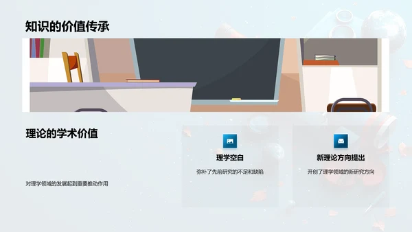 理学研究成果答辩PPT模板