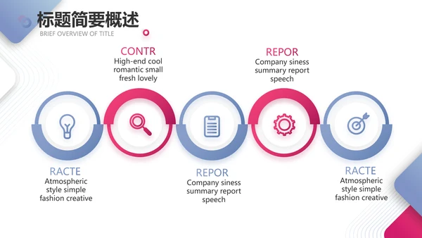 简约大气公司产品介绍宣传通用PPT动态模板